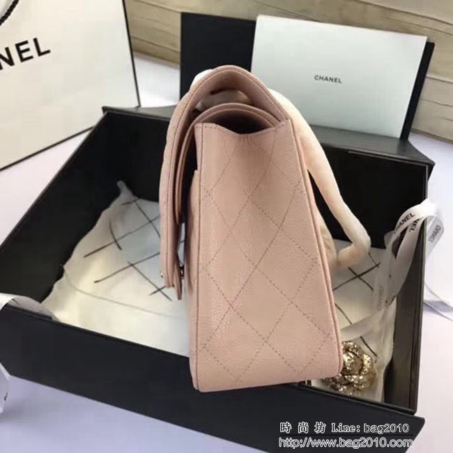 香奈兒CHANEL 升級版A1113全新經典小羊皮金銀鏈條單肩斜挎包 DSC1723